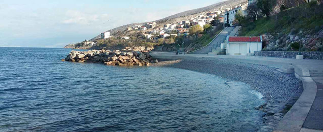 Nastavak izgradnje plaže i šetnice od Škvera do Treće drage u Senju ...